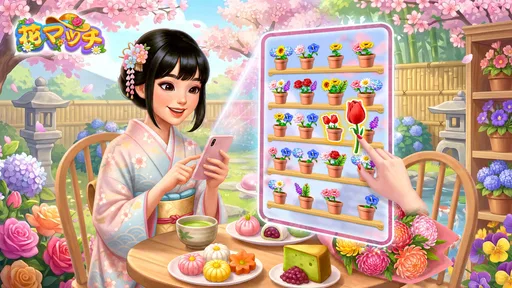 花マッチ - Blossom Sort · 3 マッチパズル
