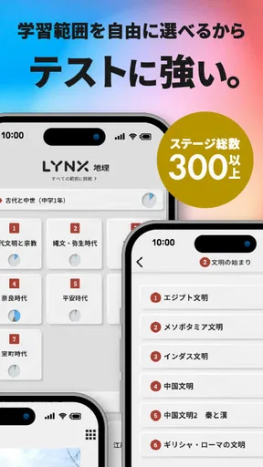 中学社会 歴史 LYNX - 受験勉強・定期テストに最適!