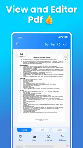 PDF Reader-All Document Viewer
