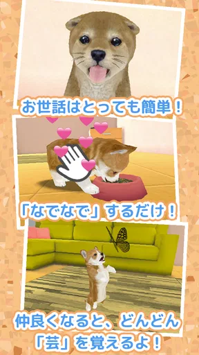 子犬のかわいい育成ゲーム - 癒しの犬育成アプリ