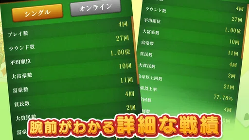 大富豪マスター 初心者から楽しめる大富豪トランプゲーム