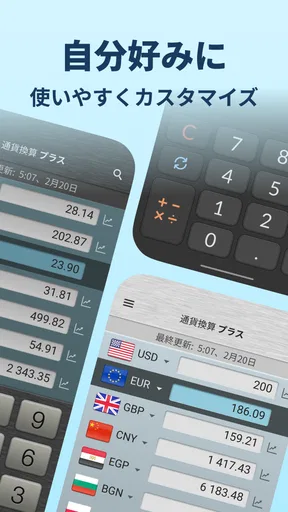 通貨換算プラス
