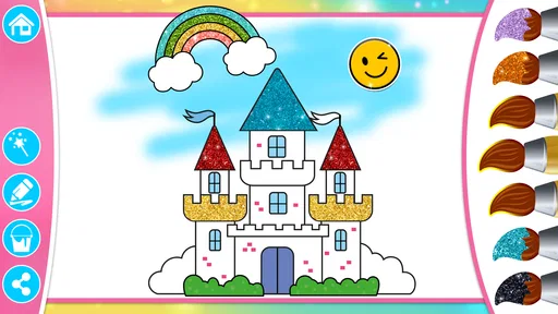 子供のためのプリンセス・カラーリング