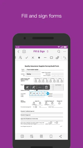 Foxit PDF Editor日本語版
