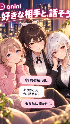 アニニ（anini） アニメの恋人ができるAIチャットアプリ