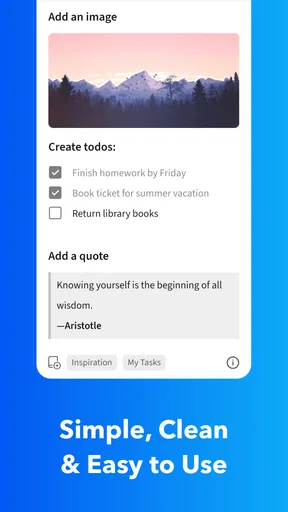UpNote: メモ、日記、やる事