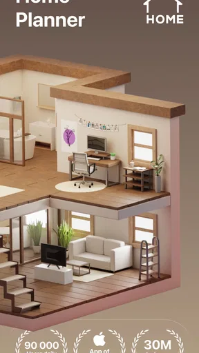 ルームプランナー：お部屋のインテリア＆お家の間取りの3Dデ