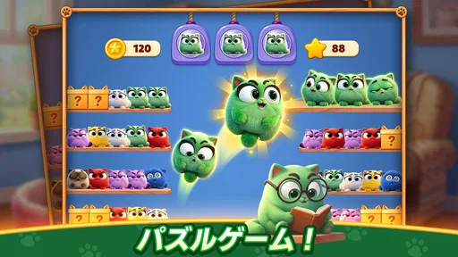 Meow Sort-Color Puzzle Master