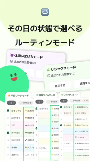 マイ ルーティン: 習慣・計画・タイムスケジュール・習慣管理