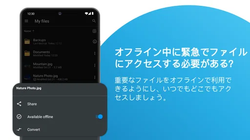 MobiDrive: クラウドストレージ & 同期