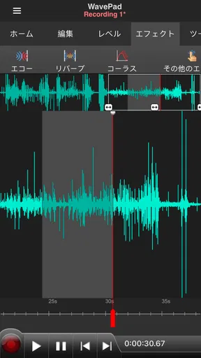 WavePad音声編集アプリ [JP]