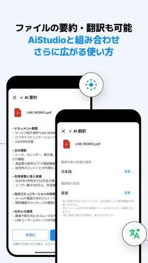 LINE WORKS Drive