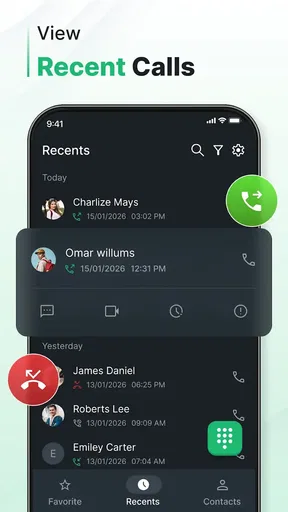 Phone Dialer - Contacts & Home