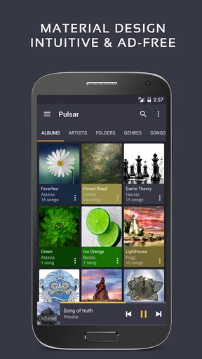 Pulsar 音楽プレーヤー