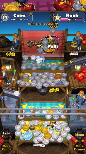 Goldrush Coin Falls