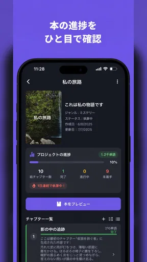 AI小説ジェネレーター