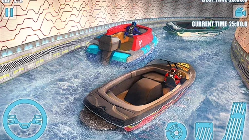 Speed Boat Crash Racing