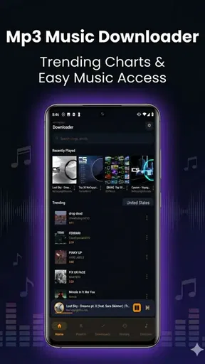 音楽 MP3 ダウンローダー