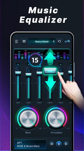 イコライザー 重低音アンドロイド用