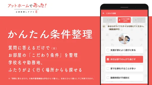 賃貸・ひとり暮らしのお部屋探しはアットホームであった！