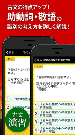 古文・漢文（古文単語、古典文法、漢文）
