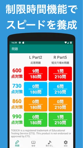 英語1560問 TOEIC®テスト文法／単語／リーディング