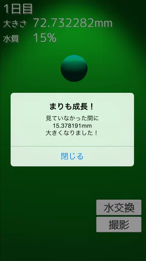 まりも育成ゲーム
