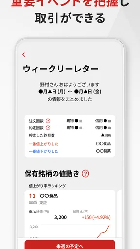 野村證券 - スマホ1つで快適な資産運用 -