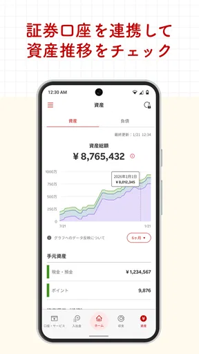 楽天家計簿-楽天ポイントが貯まる人気の家計簿(かけいぼ)