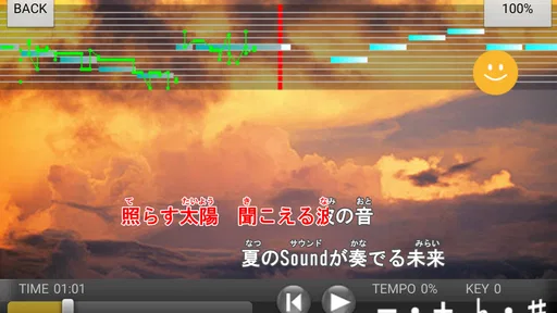 18万曲を採点「カラオケJOYSOUND」