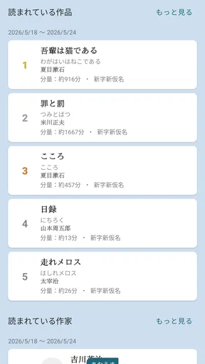 青空文庫ビューア Ad