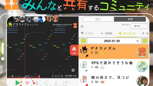 3分作曲-musicLine-
