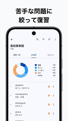 テスト勉強アプリ 暗記メーカー 単語帳・問題集を簡単作成
