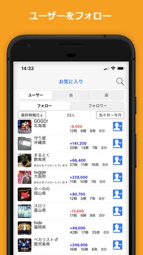 Myパチ収支表 パチンコ・パチスロ(スロット)収支管理アプリ