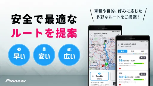 カーナビ COCCHi/パイオニア カーナビ・地図カーナビ