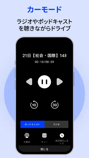 ポッドキャスト、ミュージック FM 、音楽 ラジオ おすすめ