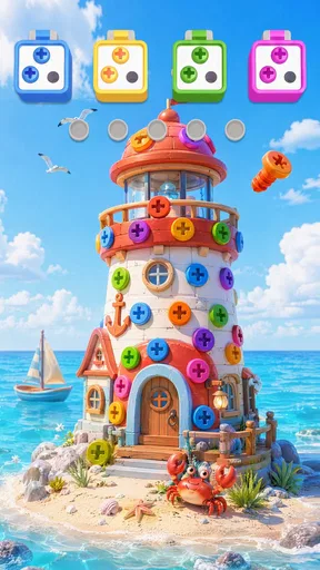 Screw Sort 3D: ねじパズル, ネジ外し