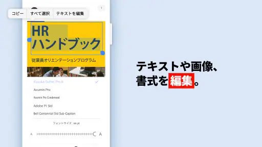 Adobe Acrobat Reader: PDF書類の管理