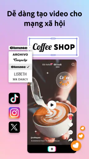 Adobe Express：AIで写真・動画編集