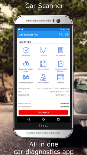 Car Scanner ELM OBD2 自動車診断システム