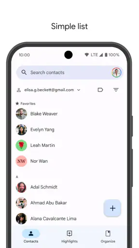 Google コンタクト