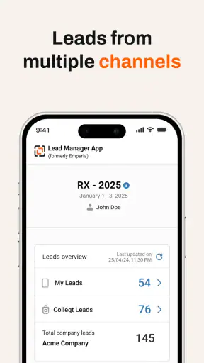 RX Lead Manager App