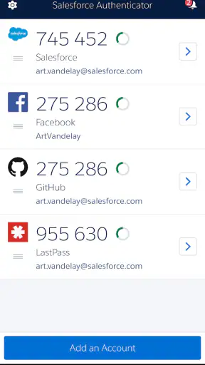 Salesforce Authenticator