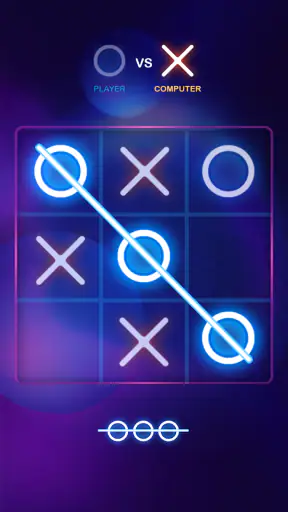 Tic Tac Toe XO (三目並べ ) - まるばつ