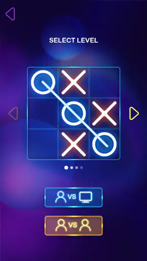 Tic Tac Toe XO (三目並べ ) - まるばつ