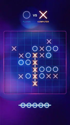 Tic Tac Toe XO (三目並べ ) - まるばつ