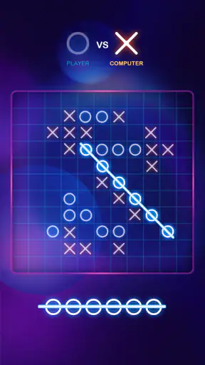 Tic Tac Toe XO (三目並べ ) - まるばつ
