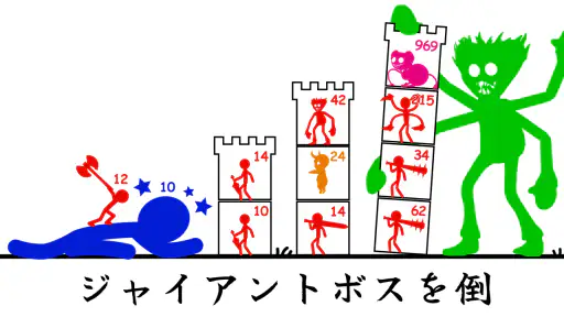 スティックウォー：ヒーロータワーディフェンス