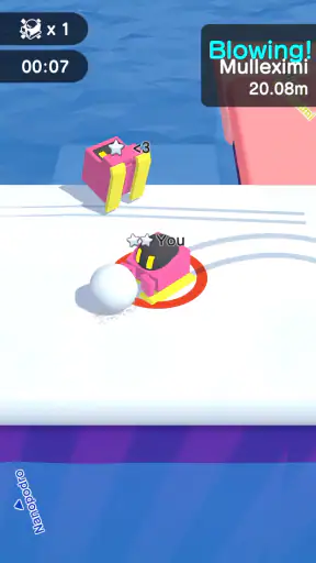 スノーボール.io - 雪玉の爽快なバトルゲーム