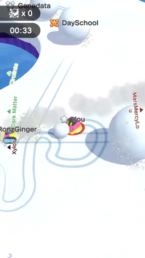 スノーボール.io - 雪玉の爽快なバトルゲーム